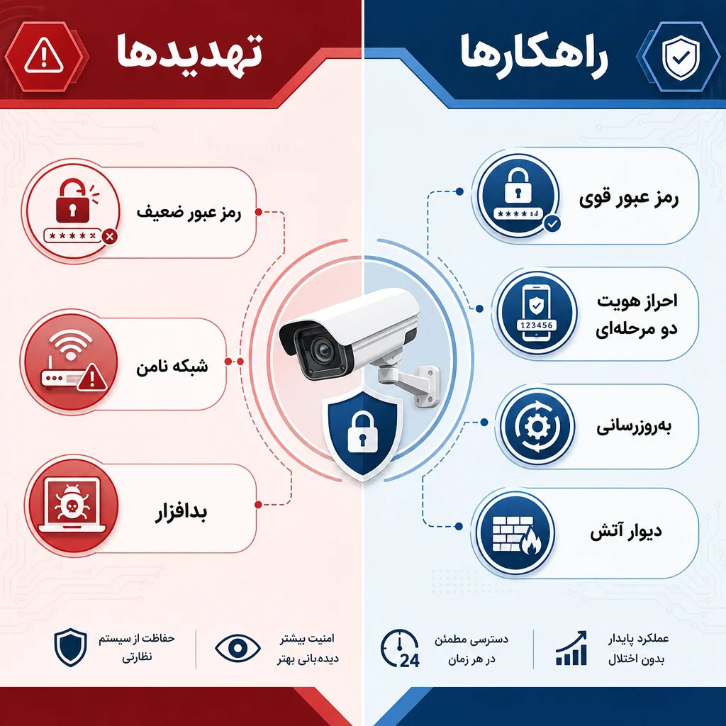 امنیت دوربین مداربسته